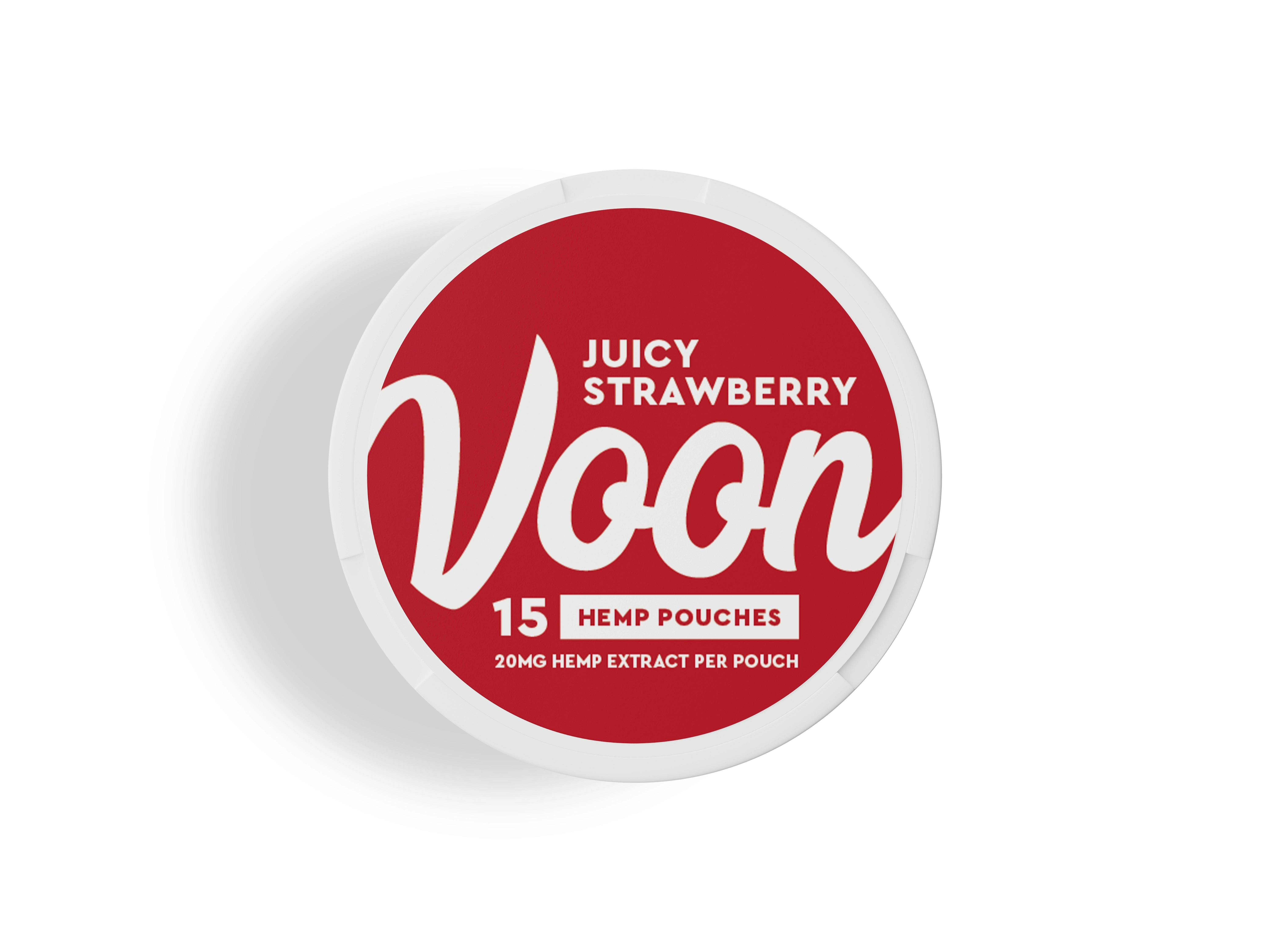 VA Voon Juicy Strawberry 300mg CBD Pouches