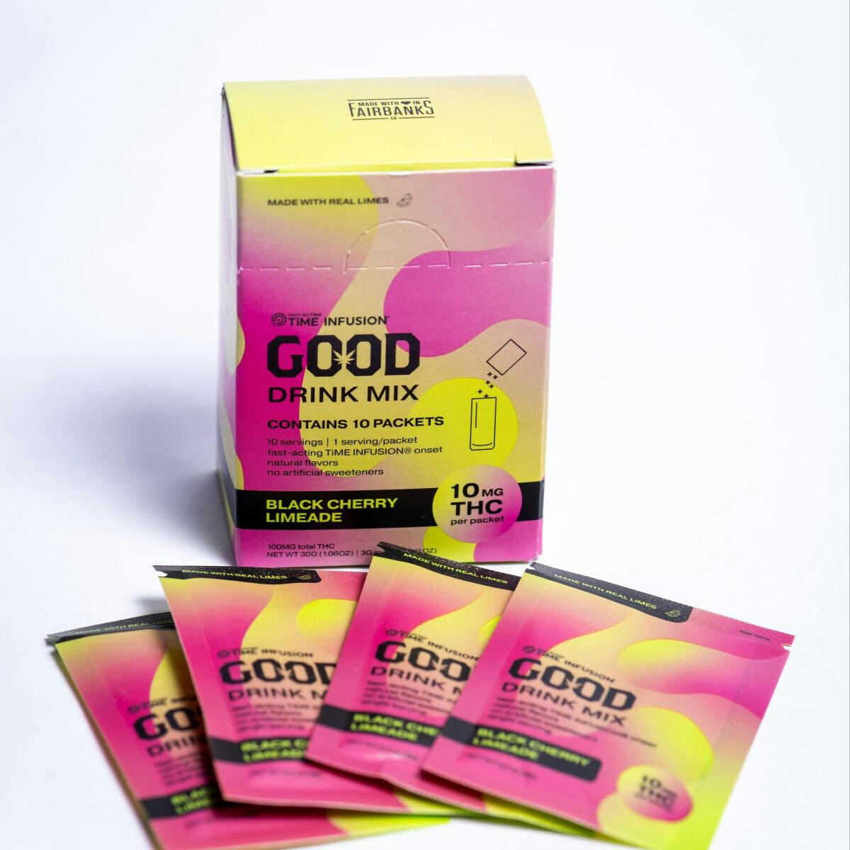 GC Black Cherry Limeade 10PK Drink Mix