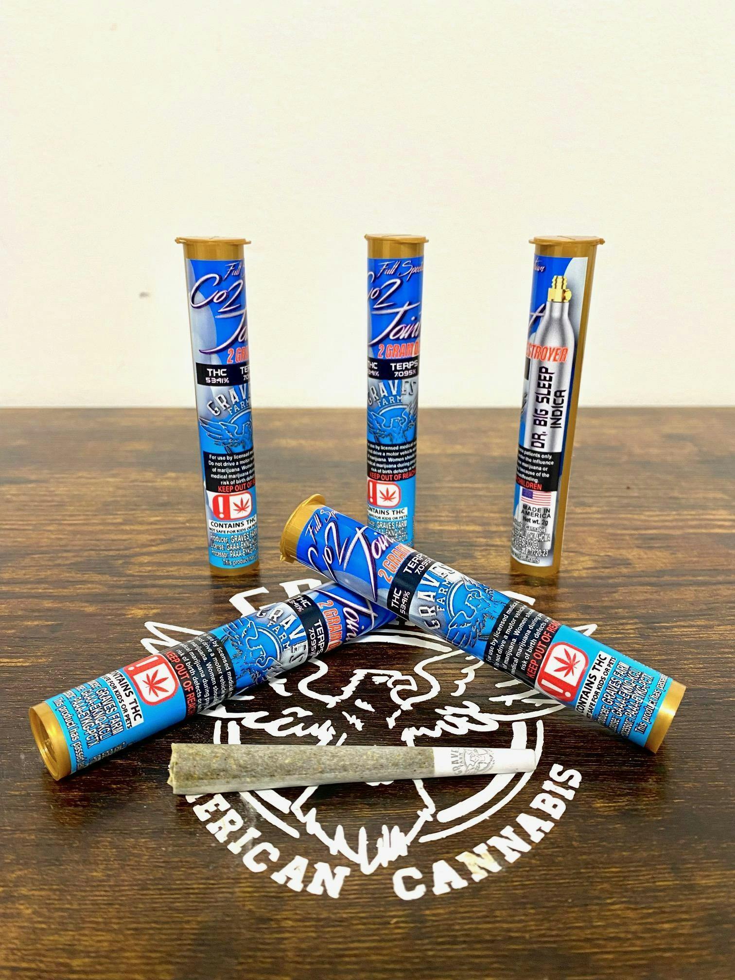 GRAVES CO2 Dr Big Sleep 2g Preroll