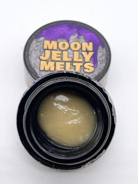 Moon Jelly Melts: 2g Z Cube Live Hash Rosin