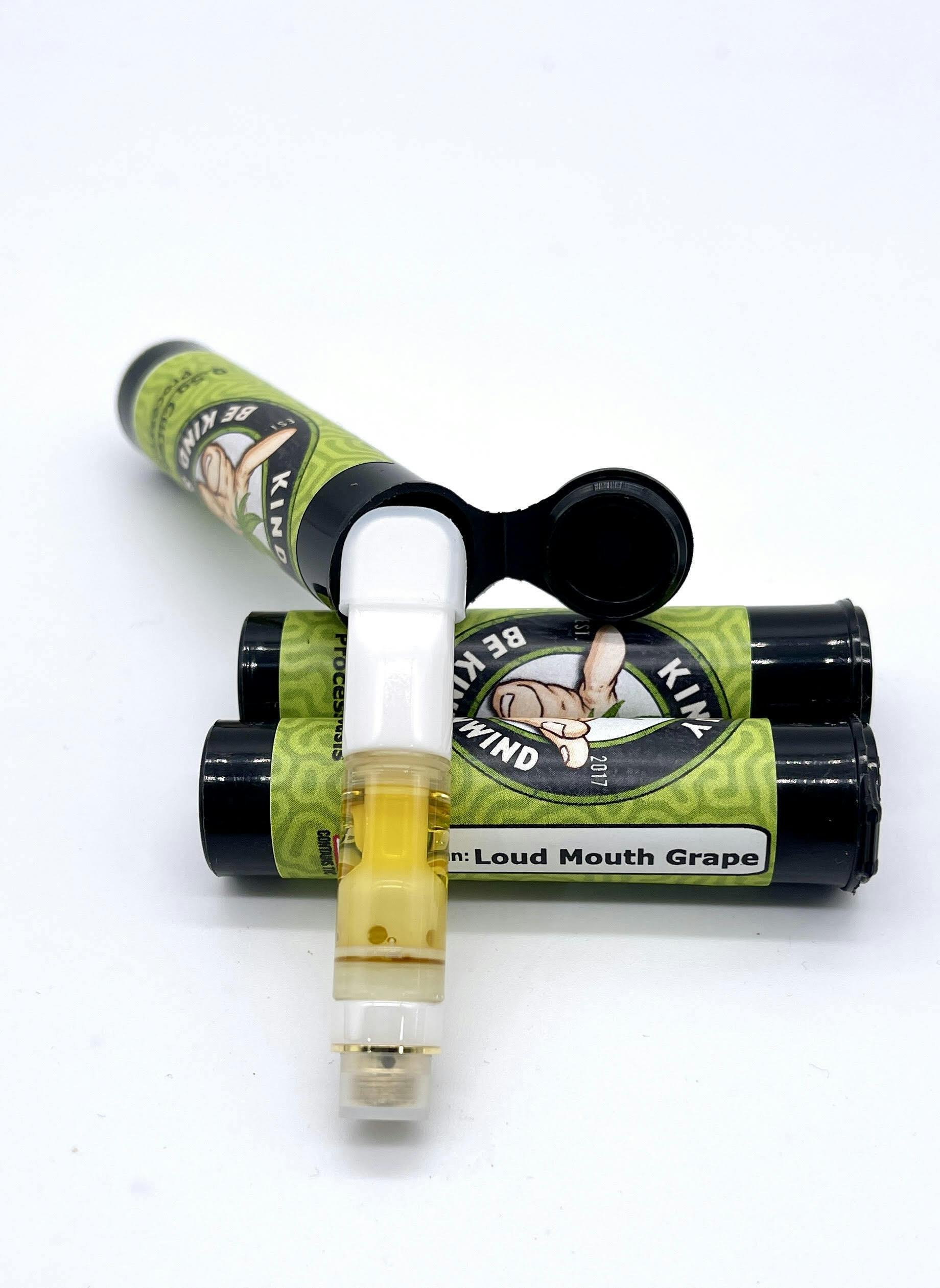 Guy: Loud Mouth Grapes Cured Resin Cartridge