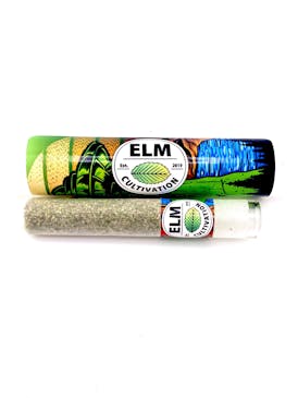 Elm Cultivation x Kona Rolls : 1g Chembrulee flower /.2g Dumpster Cheese Haze rosin
