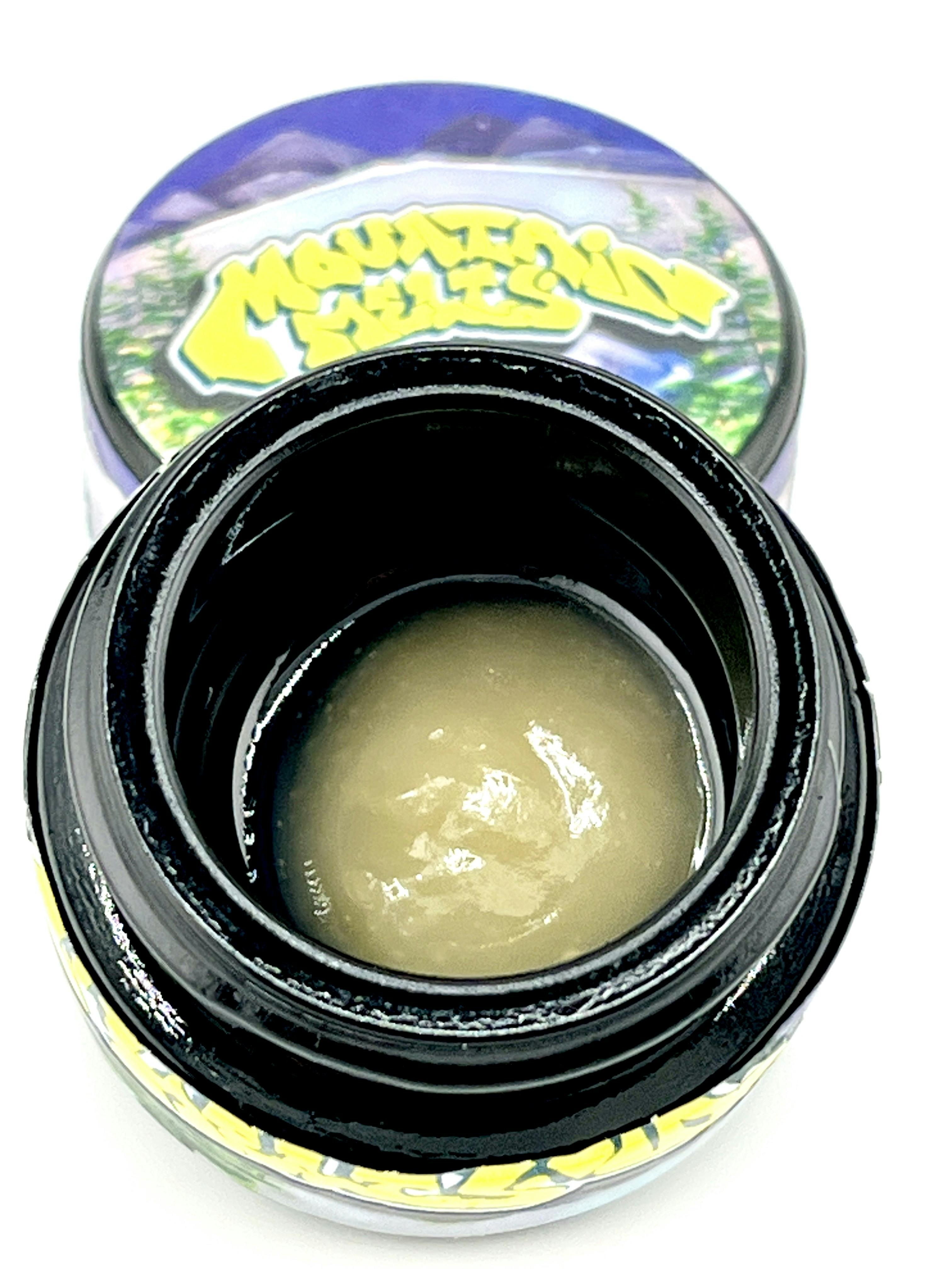 Mountain Melts: Zkittlez Pie Live Hash Rosin