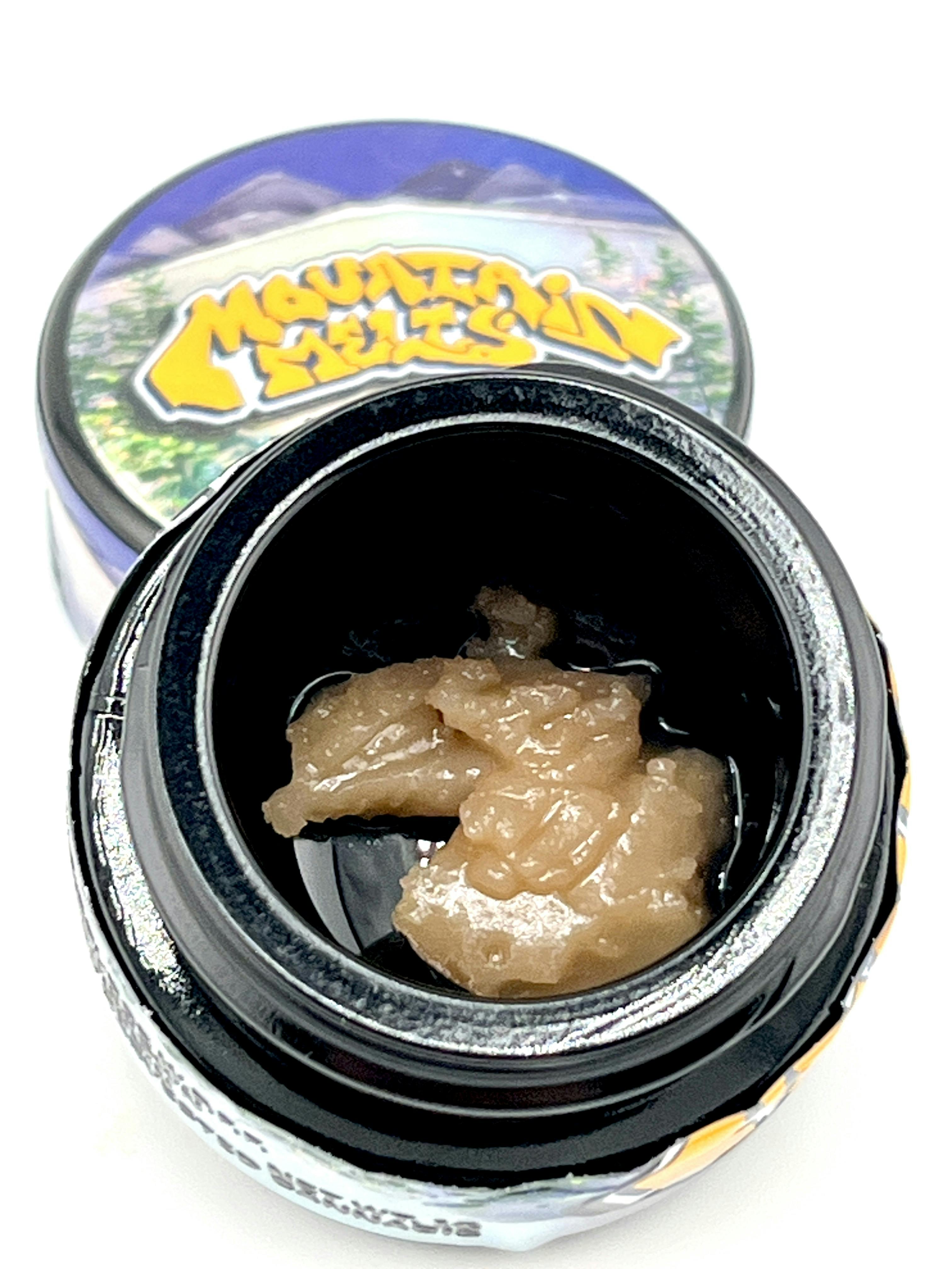 Mountain Melts: Sandy Beaches Live Hash Rosin