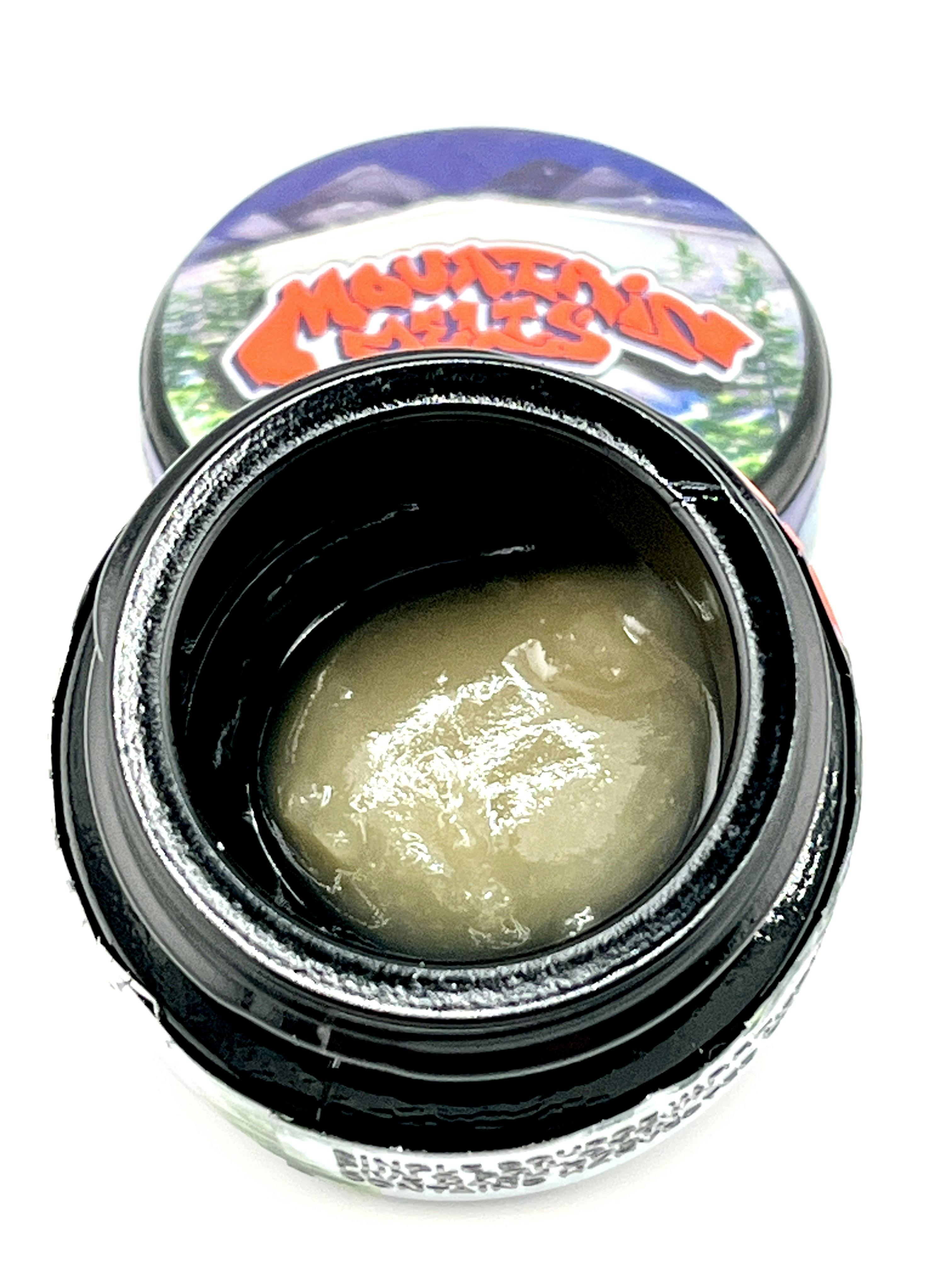 Mountain Melts: Strawberry Cooler Live Hash Rosin