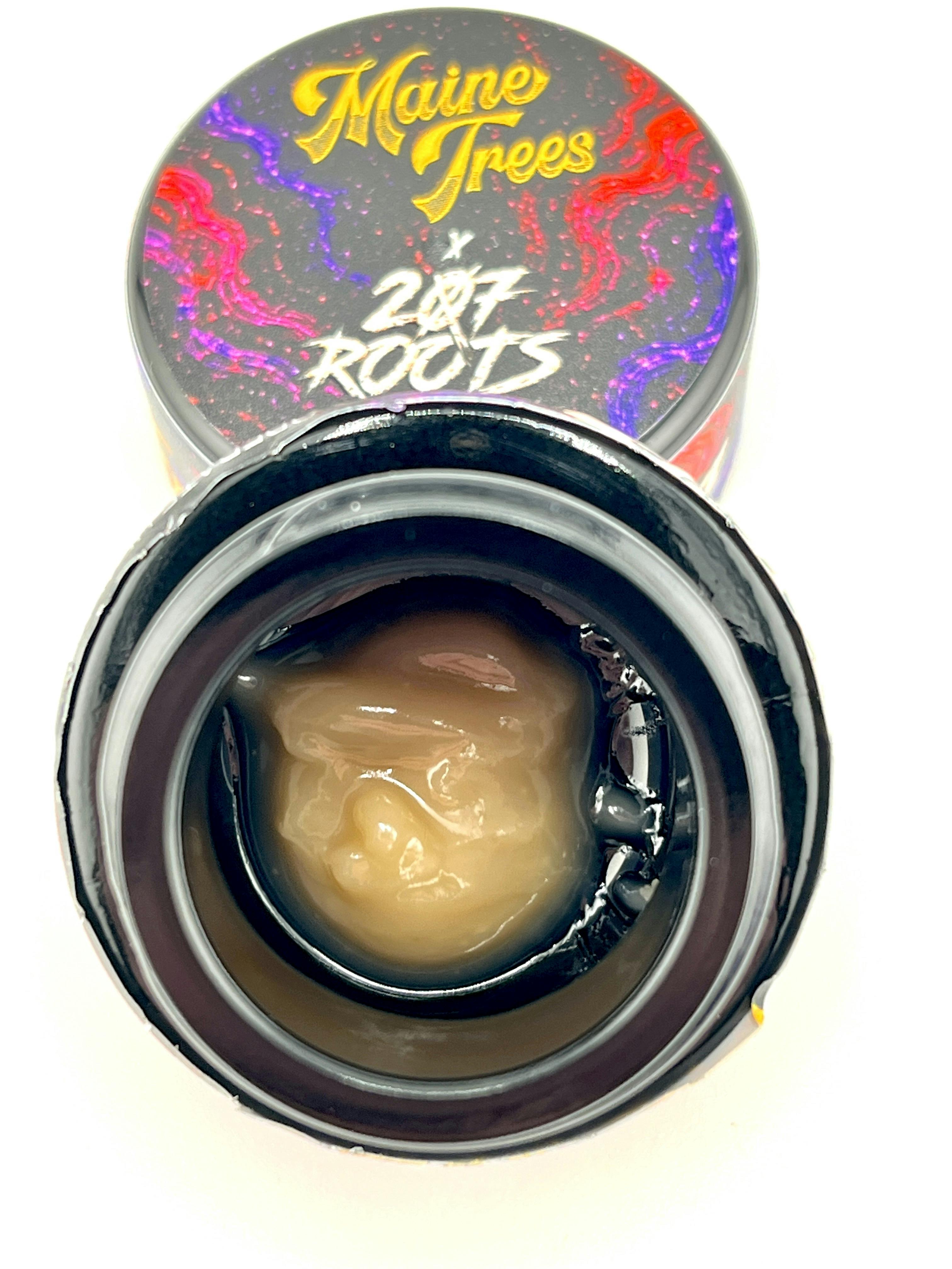 Maine Trees x 207 Roots: Cherry Truffle x Wedding Pie Live Hash Rosin