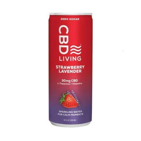 CBD Sparkling Water - Black Cherry