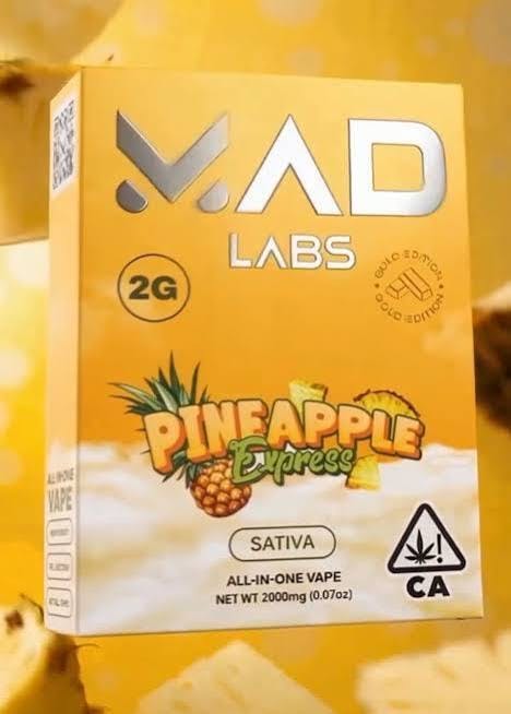 Mad Labs - Pineapple Express - All-in-One Gold Edition 2G