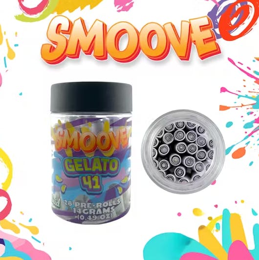 Smoove Pre Roll Gelato - 41 28 x 0.5 - 14 G