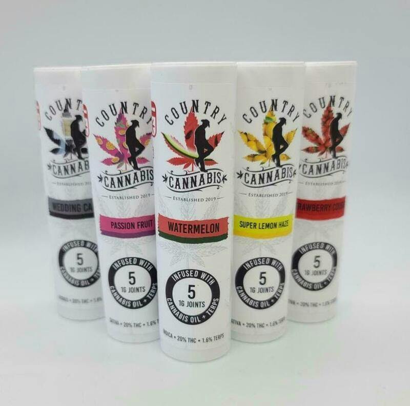 Strawberry Cough | Infused Pre-Roll | 1G | 5pk