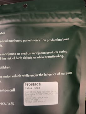 Frostade 28g (Tax Included)