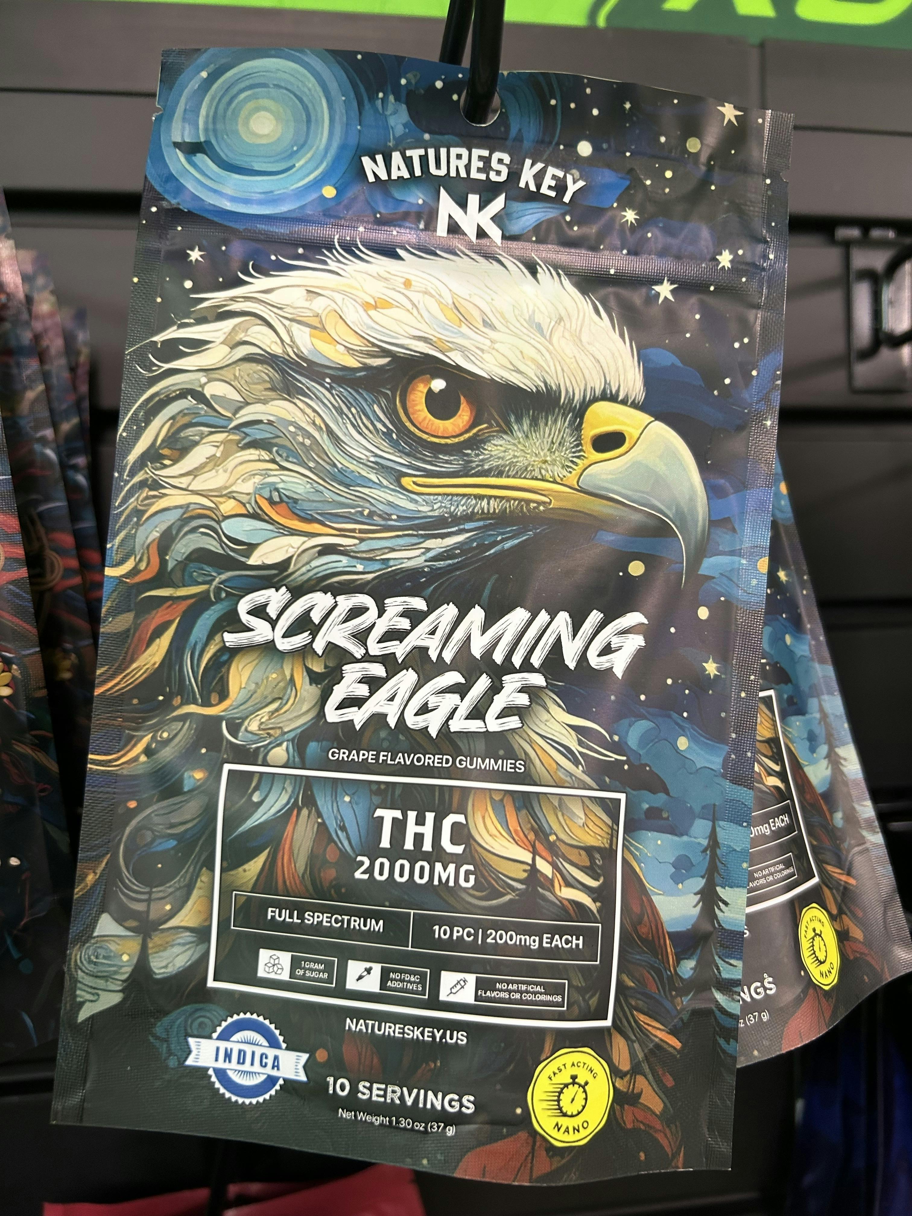 SCREAMIN EAGLE 2000MG GRAPE (TAXES INCLUDED)