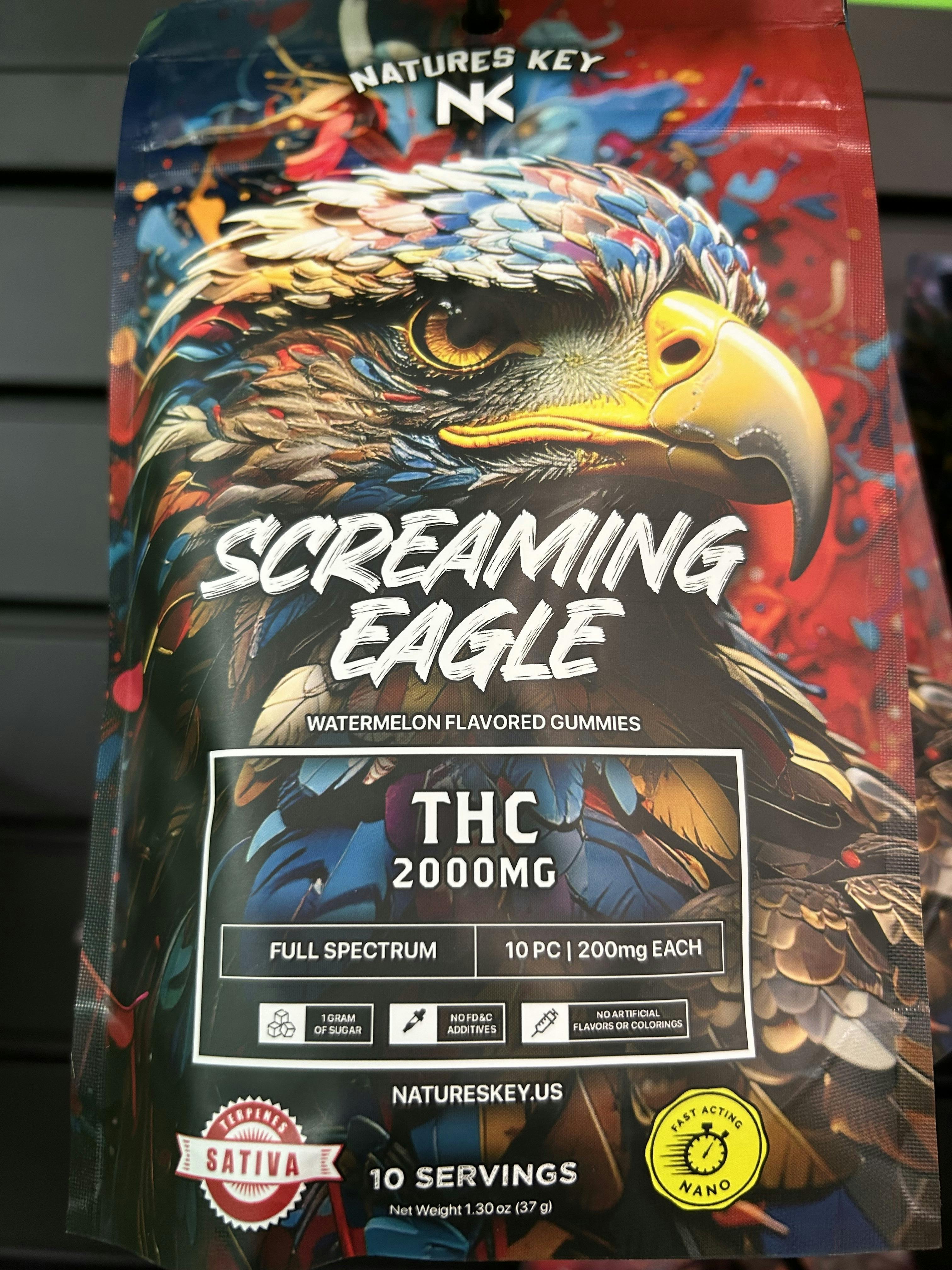 SCREAMIN EAGLE 2000MG WATERMELON (TAXES INCLUDED)