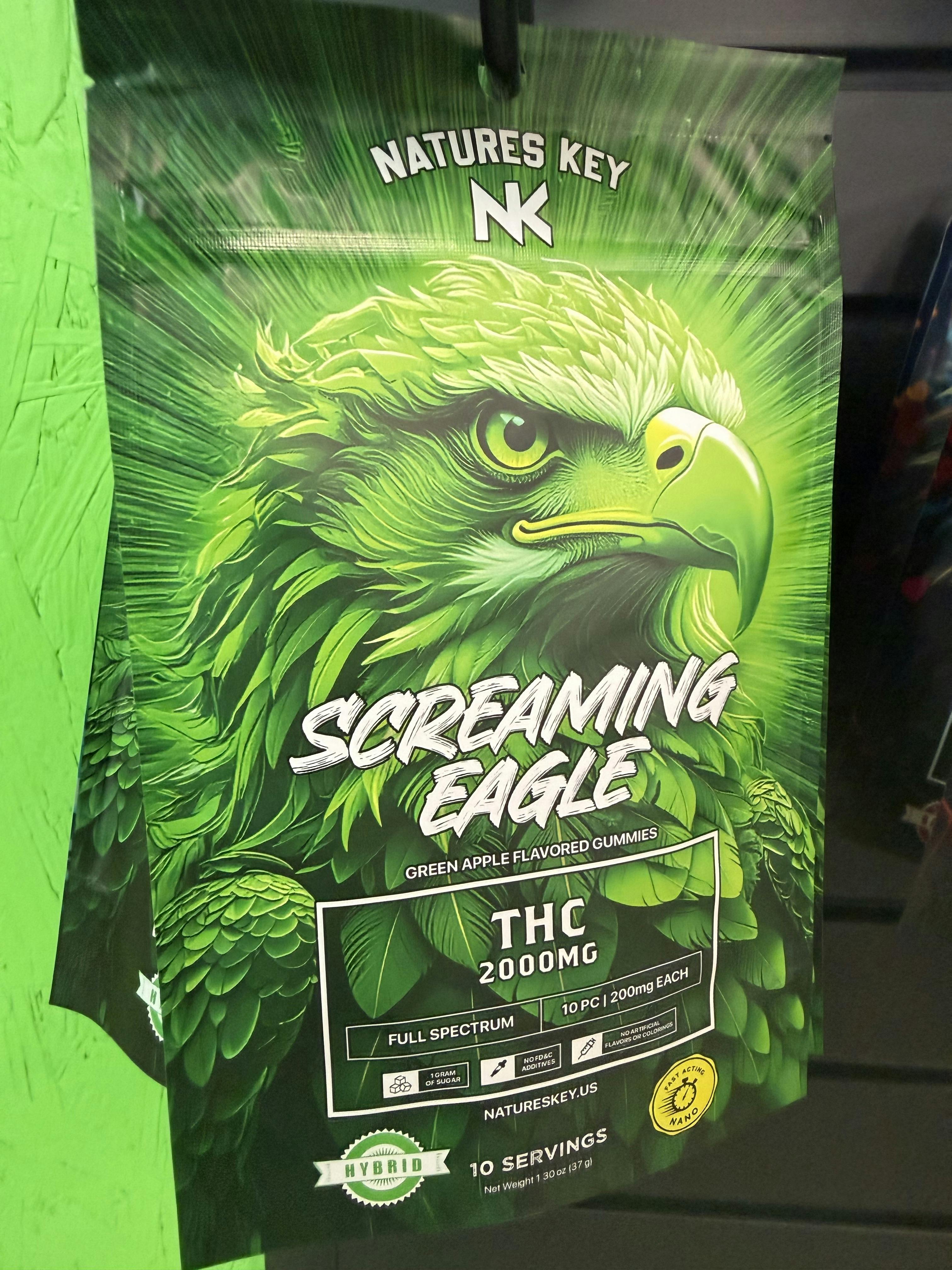 SCREAMING EAGLE 2000MG GREEN APPLE (TAXES INCLUDED)