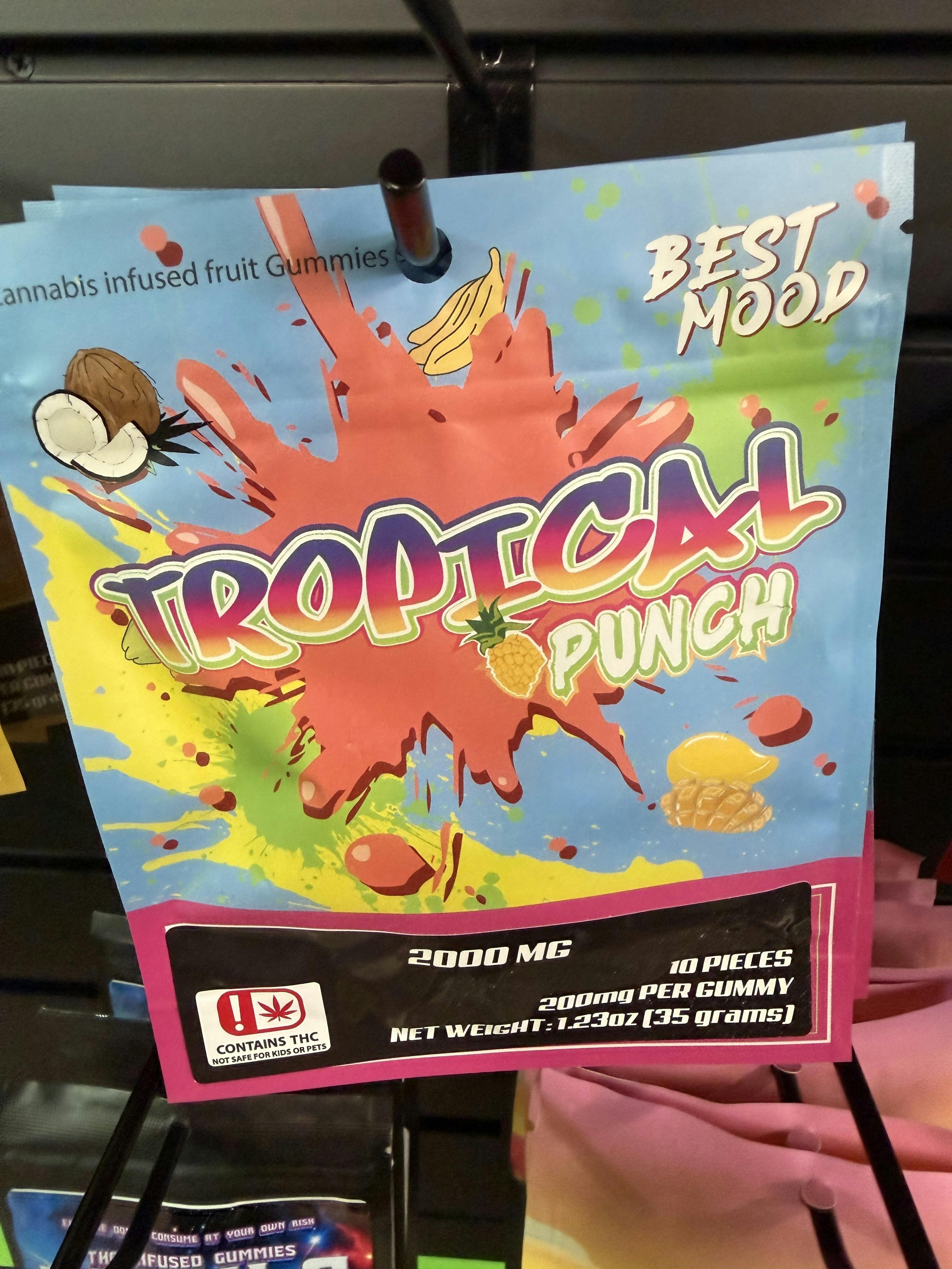 Best Mood | 2000mg/10pc | Tropical Punch