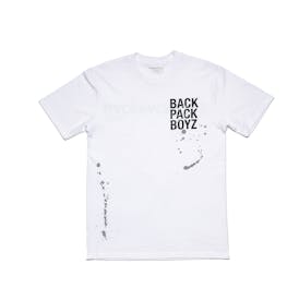 Backpackboyz - Drips Tee - White XL [ALL TAXES INCLUDED]