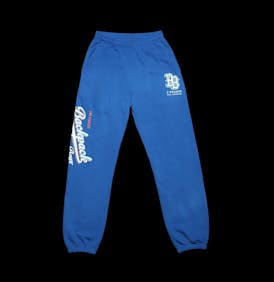 Backpackboyz - LA Script Sweatpants - Royal L [ALL TAXES INCLUDED]