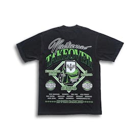 Backpack Boyz x Sinner Seeking - Takeover Tee - Black/Green L [ALL TAXES INCLUDED]