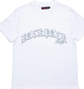 Backpackboyz - Blackletter Tee - White L [ALL TAXES INCLUDED]