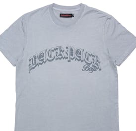 Backpackboyz - Blackletter Tee - Alloy 2XL [ALL TAXES INCLUDED]