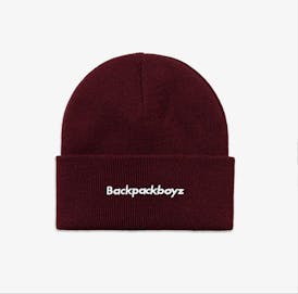 Backpackboyz - Standard Beanie - Maroon [ALL TAXES INCLUDED]