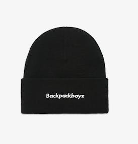 Backpackboyz - Standard Beanie - Black [ALL TAXES INCLUDED]