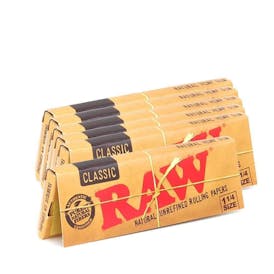 Raw Papers 1 1/4 [ALL TAXES INCLUDED]