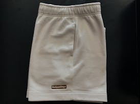 Backpackboyz - Box Logo Sweatshorts - Bone 2XL [ALL TAXES INCLUDED]