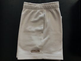 Backpackboyz - Box Logo Sweatshorts - Bone L [ALL TAXES INCLUDED]