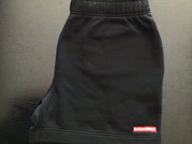 Backpackboyz - Box Logo Sweatshorts - Black 2XL [ALL TAXES INCLUDED]