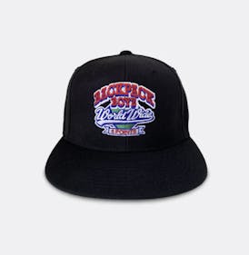 Backpackboyz - World Wide Snapback - Black [ALL TAXES INCLUDED]