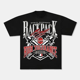 Backpackboyz x High Tolerance | Slugger Tee | Black 2XL