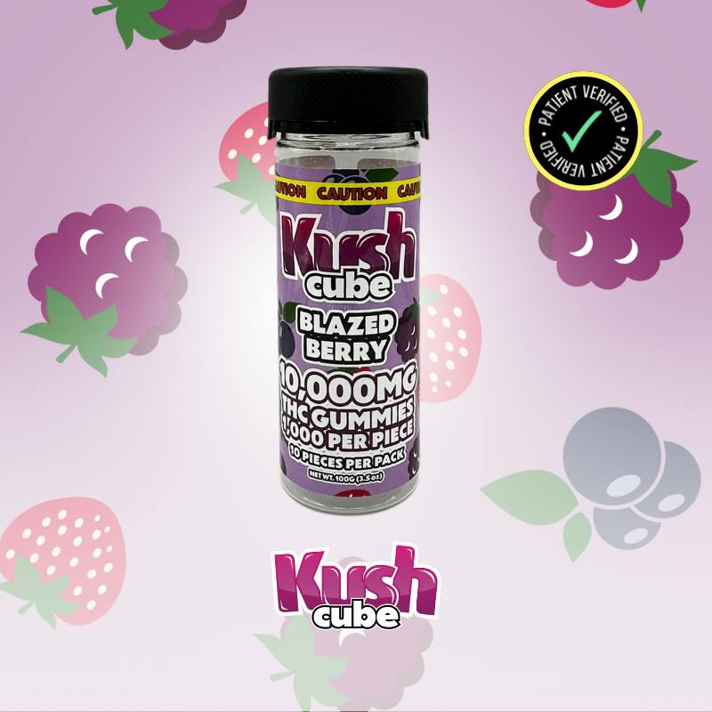 Kush Cube - 10,000mg THC - Blazed Berry