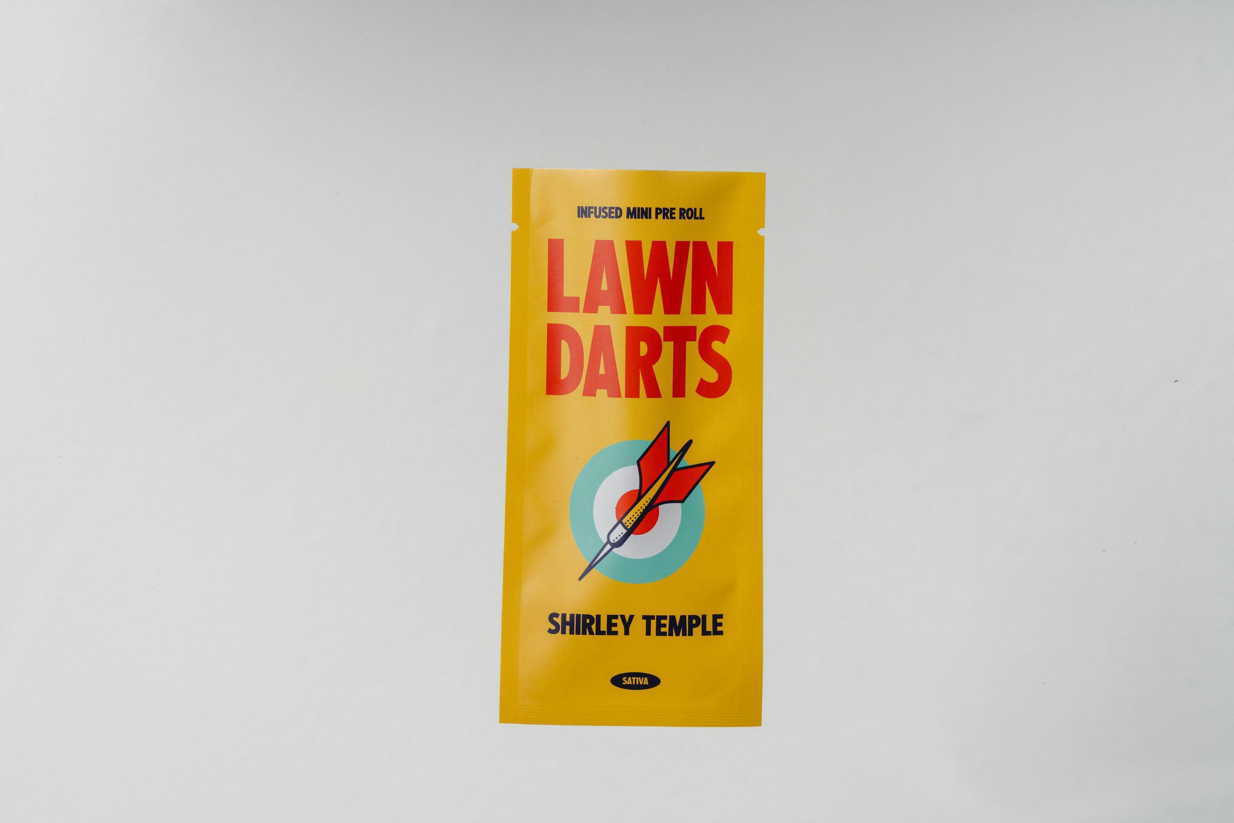 Lawn Dart 0.7g Diamond Infused Preroll - Citrus Sunrise (H)