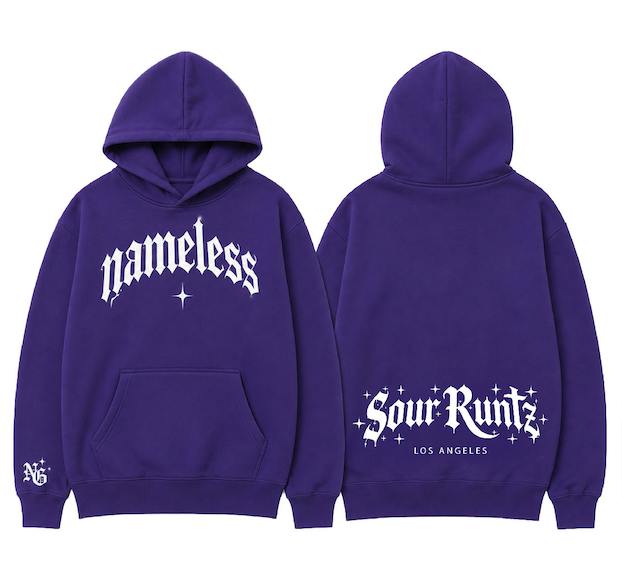 Nameless - Purple Zalympixs Hoodie | Large