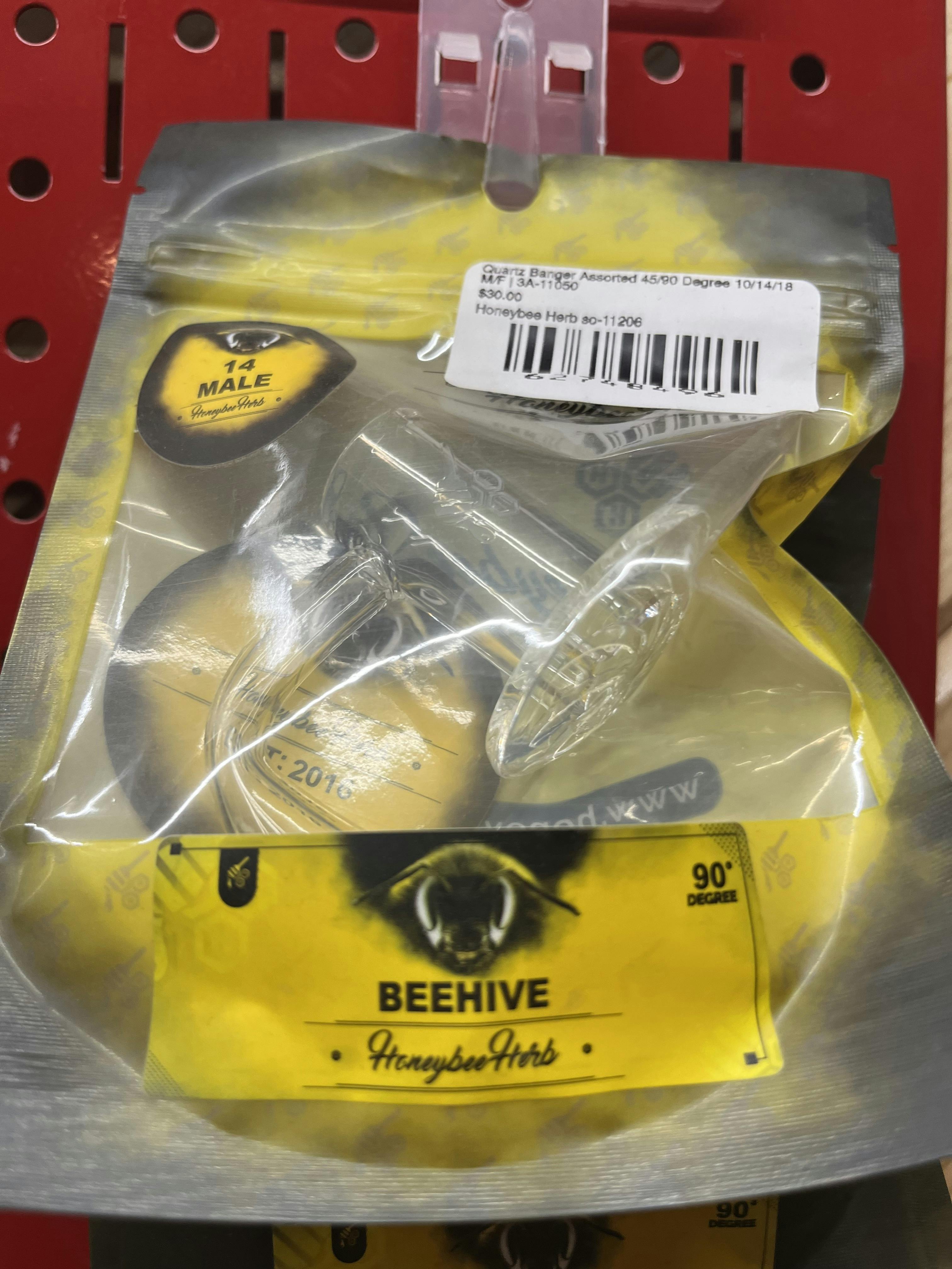 Beehive 90 Degree BL 14mm Male