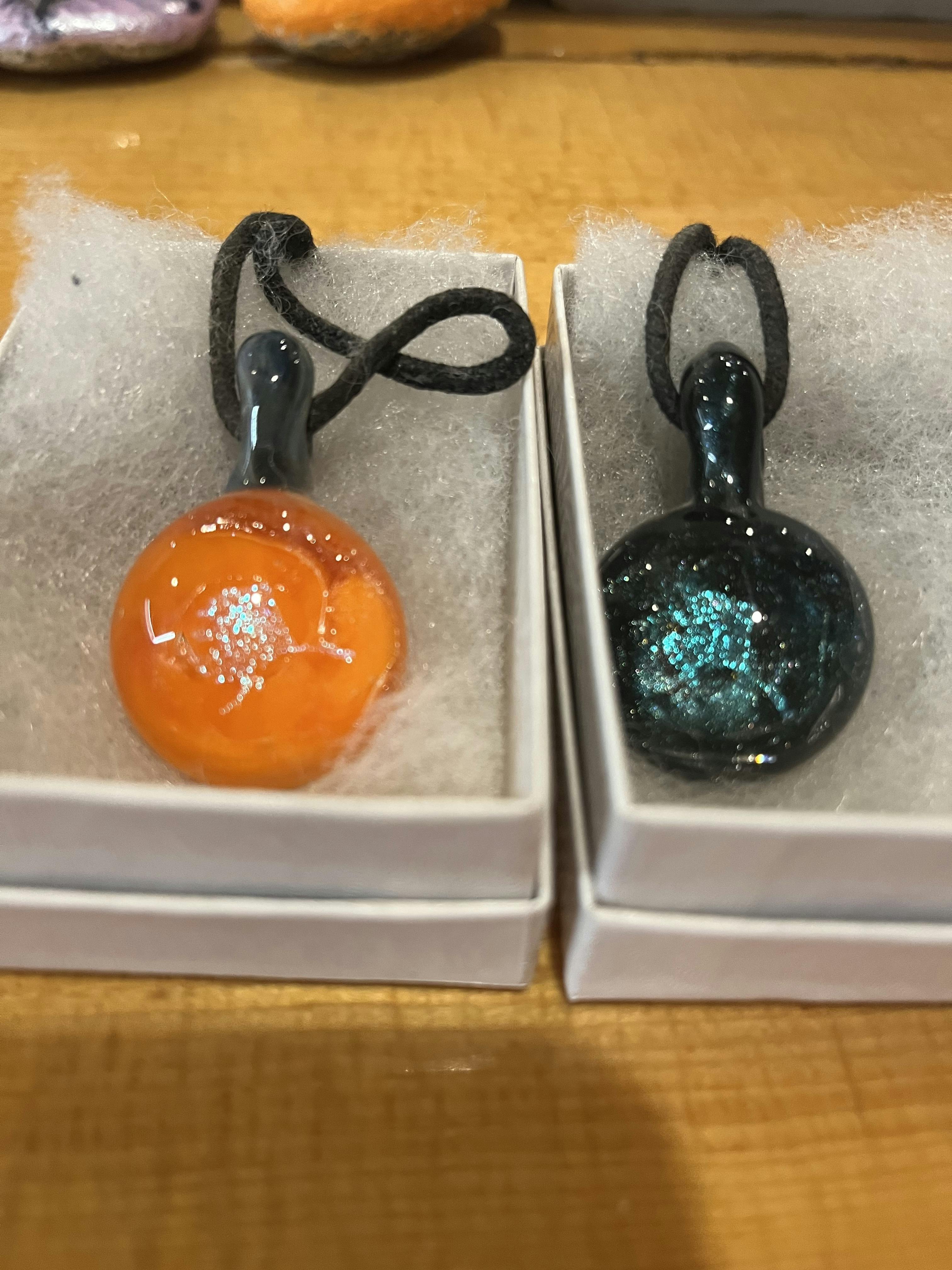 glass necklace