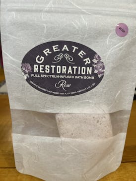 Greater Restoration Small Bath Bomb 1:1- Rose