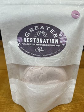 Greater Restoration Bath Bomb 1:1- Rose