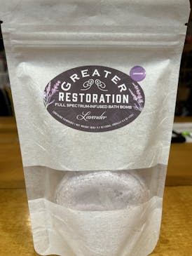 Greater Restoration Large Bath Bomb 1:1 - Lavender