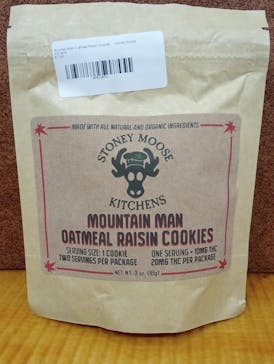 Mountain Man Oatmeal Raisin Cookies