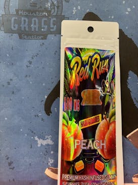 Peach Gummies 100mg THC