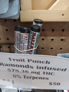 Fruit Punch Diamonds 1.5G confused Baller Joint