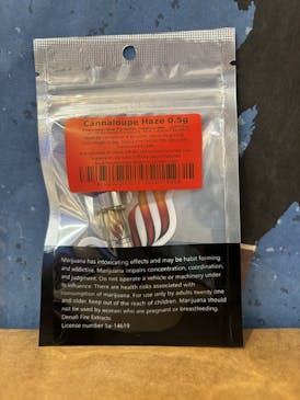Cannaloupe haze 0.5g Distillate cart (Sativa)