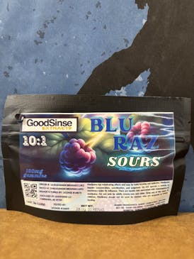 BLU RAZ SOURS 100MG