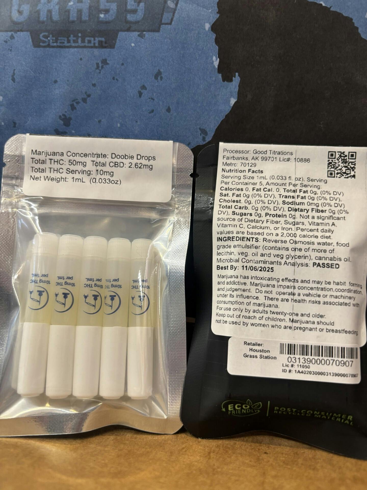 Doobie Drops at Houston Grass Station