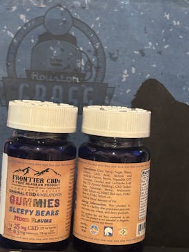 Sleepy Bears Mixed Flavors Gummies, CBD-375mg Melatonin-75mg