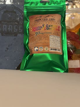 Sour Gummy Worms 500mg Total CBD, 10-PK