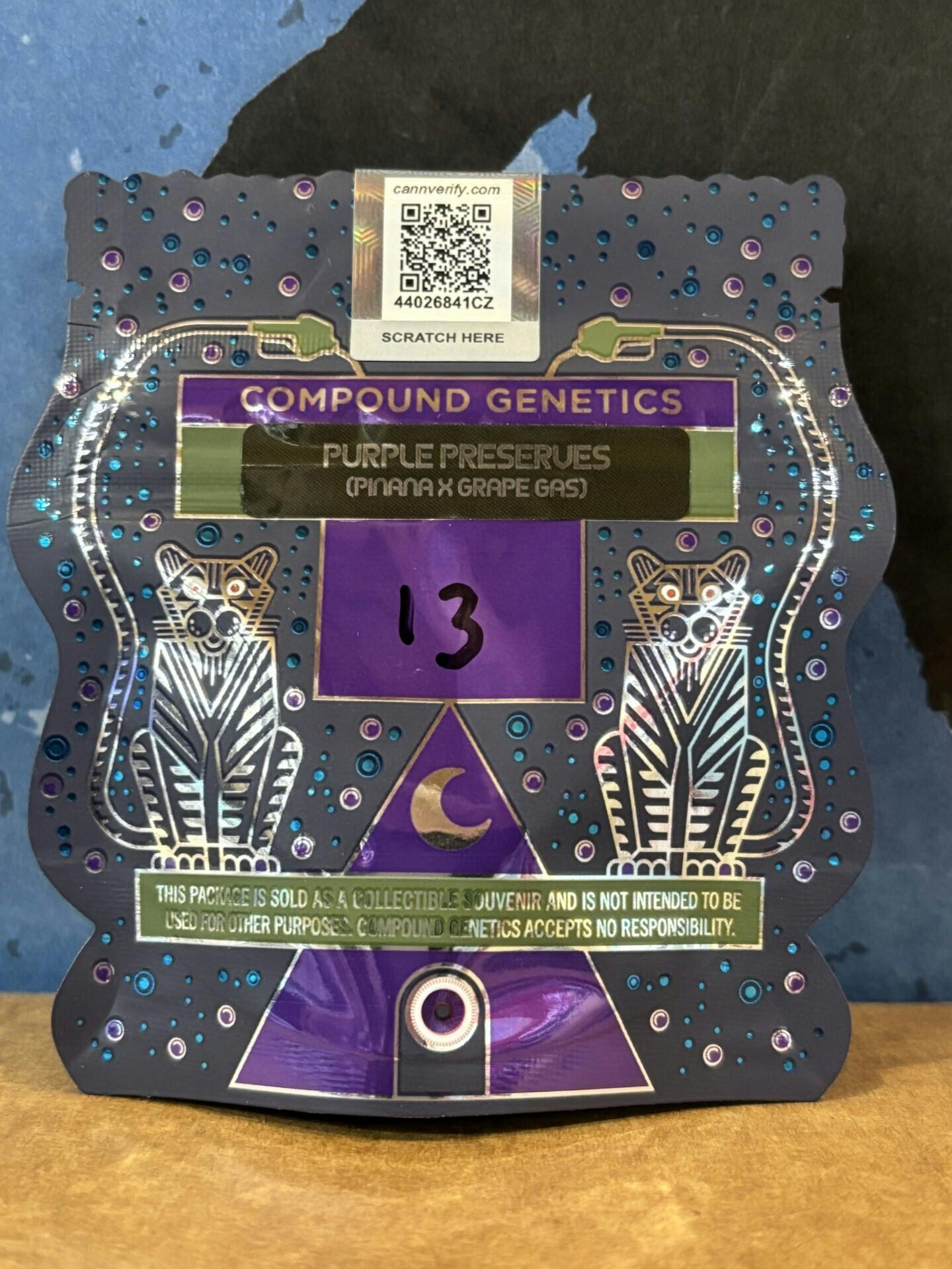 Seeds - Purple Preserves 13pk | Seeds at Houston Grass Station
