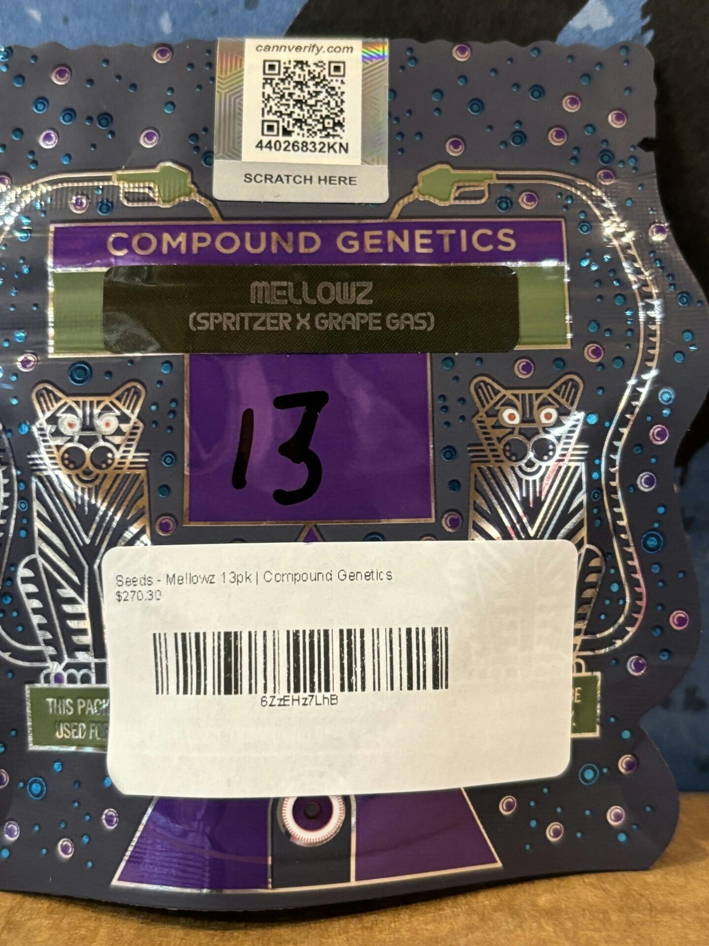 Seeds - Mellowz 13pk | Seeds at Houston Grass Station
